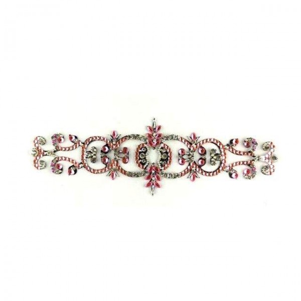 Exclusive Arm Band 004 Pink Silver