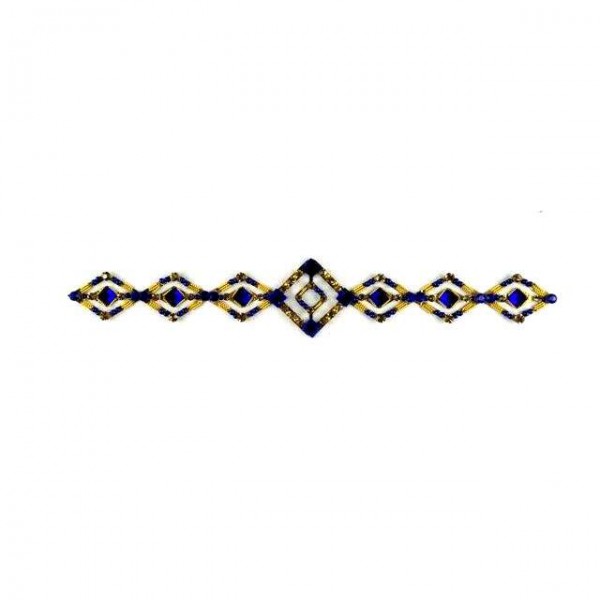 Exclusive Arm Band 009 Blue Gold
