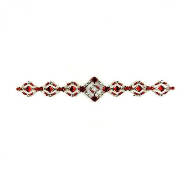 Exclusive Arm Band 009 Red Silver