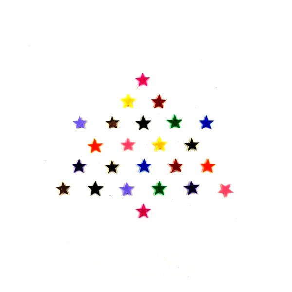 Star Bindi 01 Multicolored