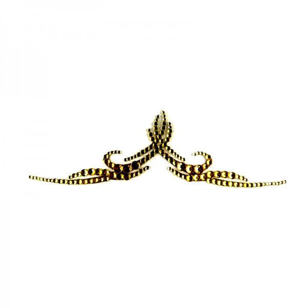 Crystal Arm Band 01 Gold