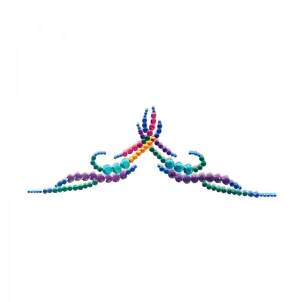 Crystal Arm Band 01 Tribal Multicolred