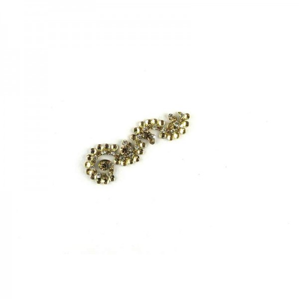 High End Bindis 026 Gold Silver
