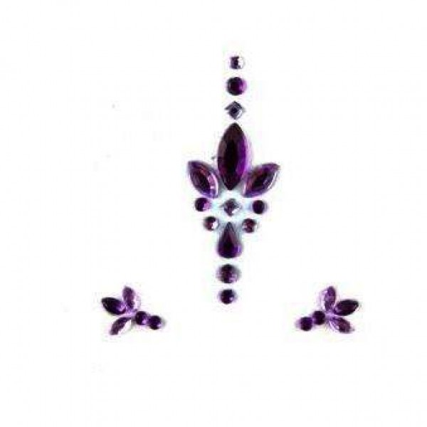 Face Jewels 018 Purple Lilac