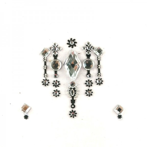 All silver face jewels 019