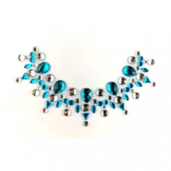 Neck Jewels 001 Turquoise Silver